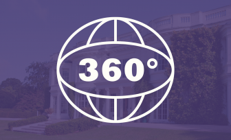 A purple icon with 360 logo for henley