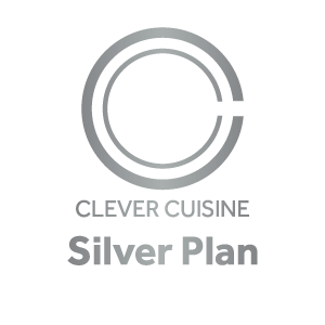 Clever Cuisine Silver Logo