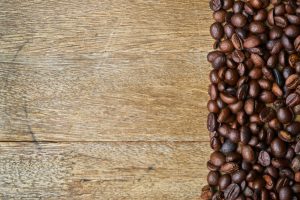 A photo of coffee beans