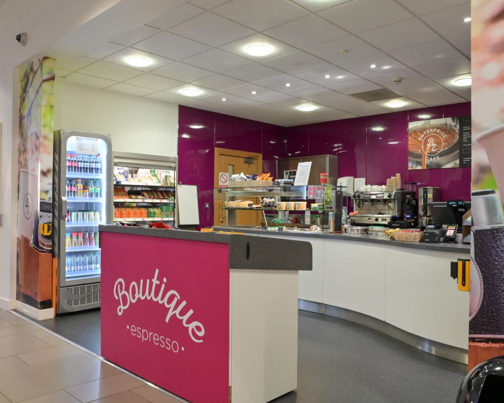 Enterprise Cafe area