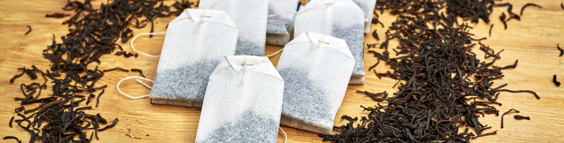 A photo of tea bags