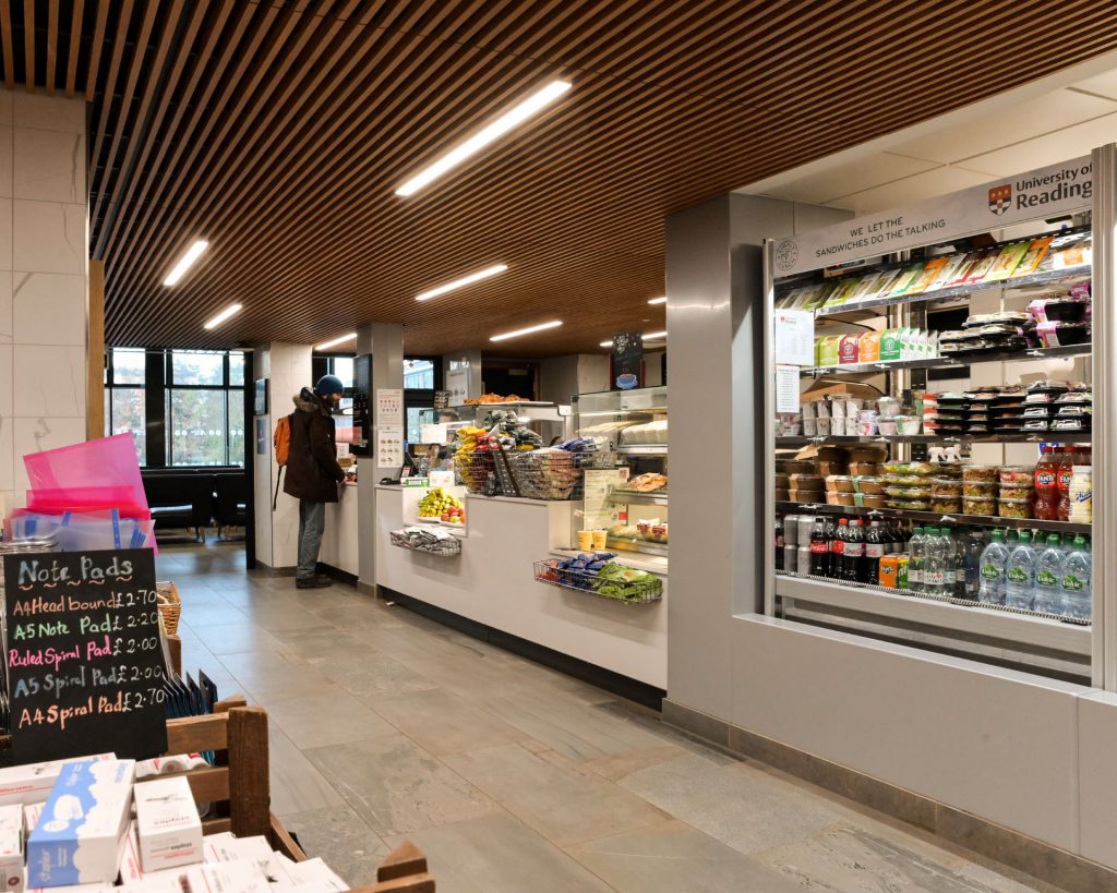 Library cafe sandwiches