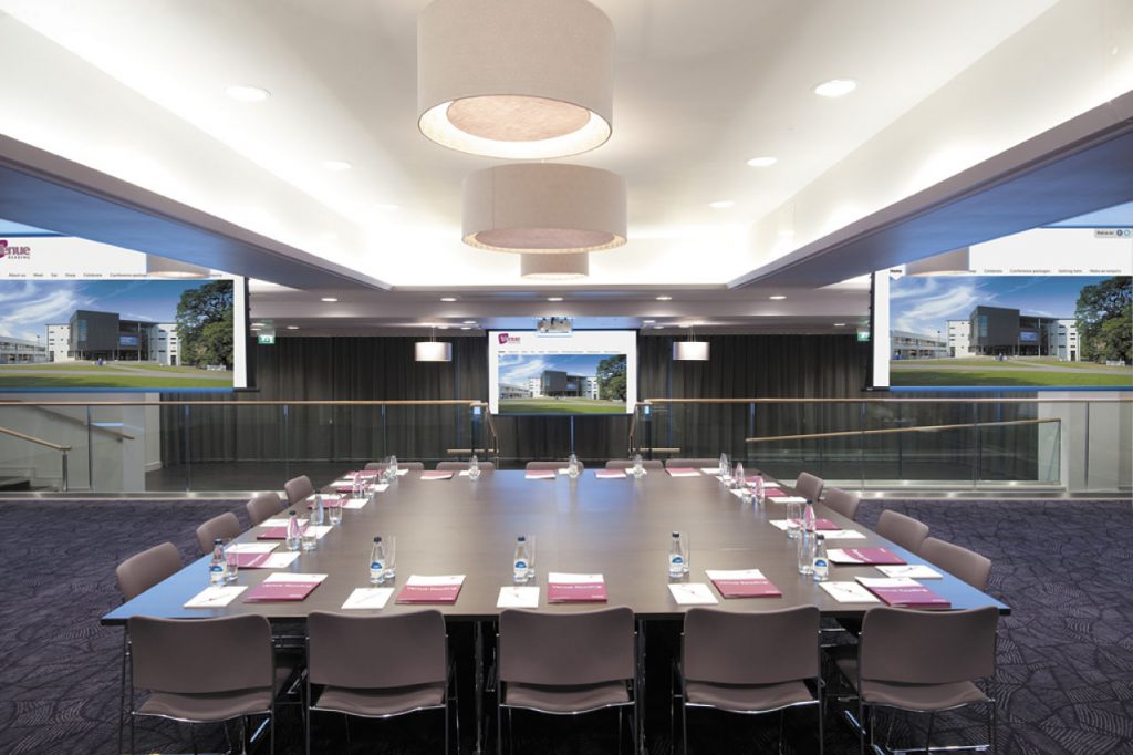 Meadow Suite boardroom setup