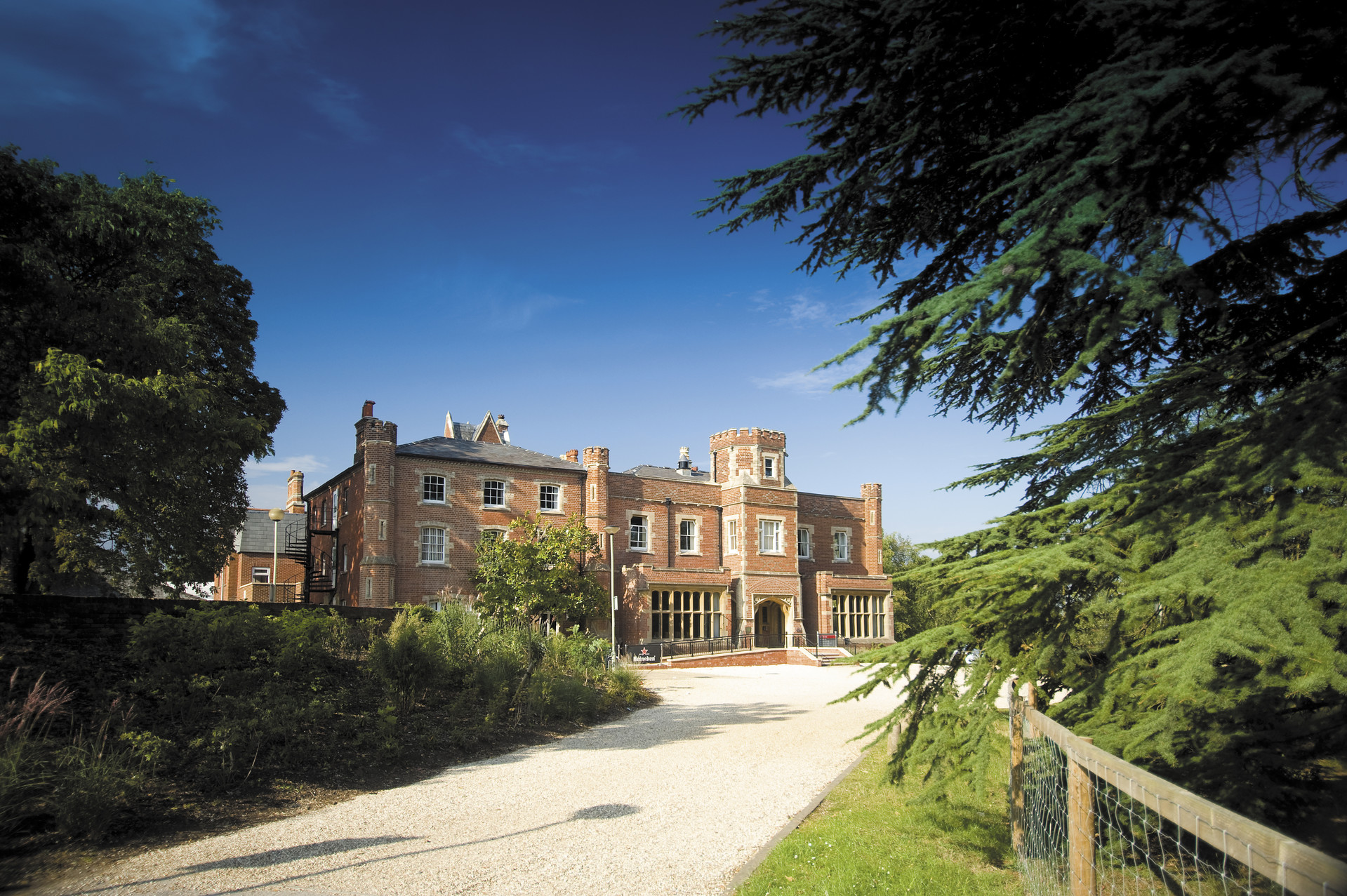 An outside photo of Park House in the sunshine