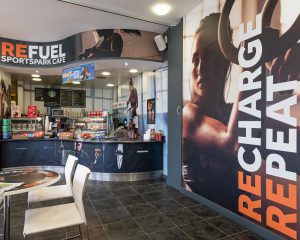 A photo of SportsPark cafe