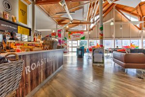 The Roastology Cafe and Freestyle machines at The Square