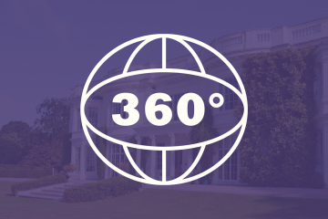 A purple icon with 360 logo for henley