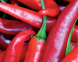 A photo of chillies